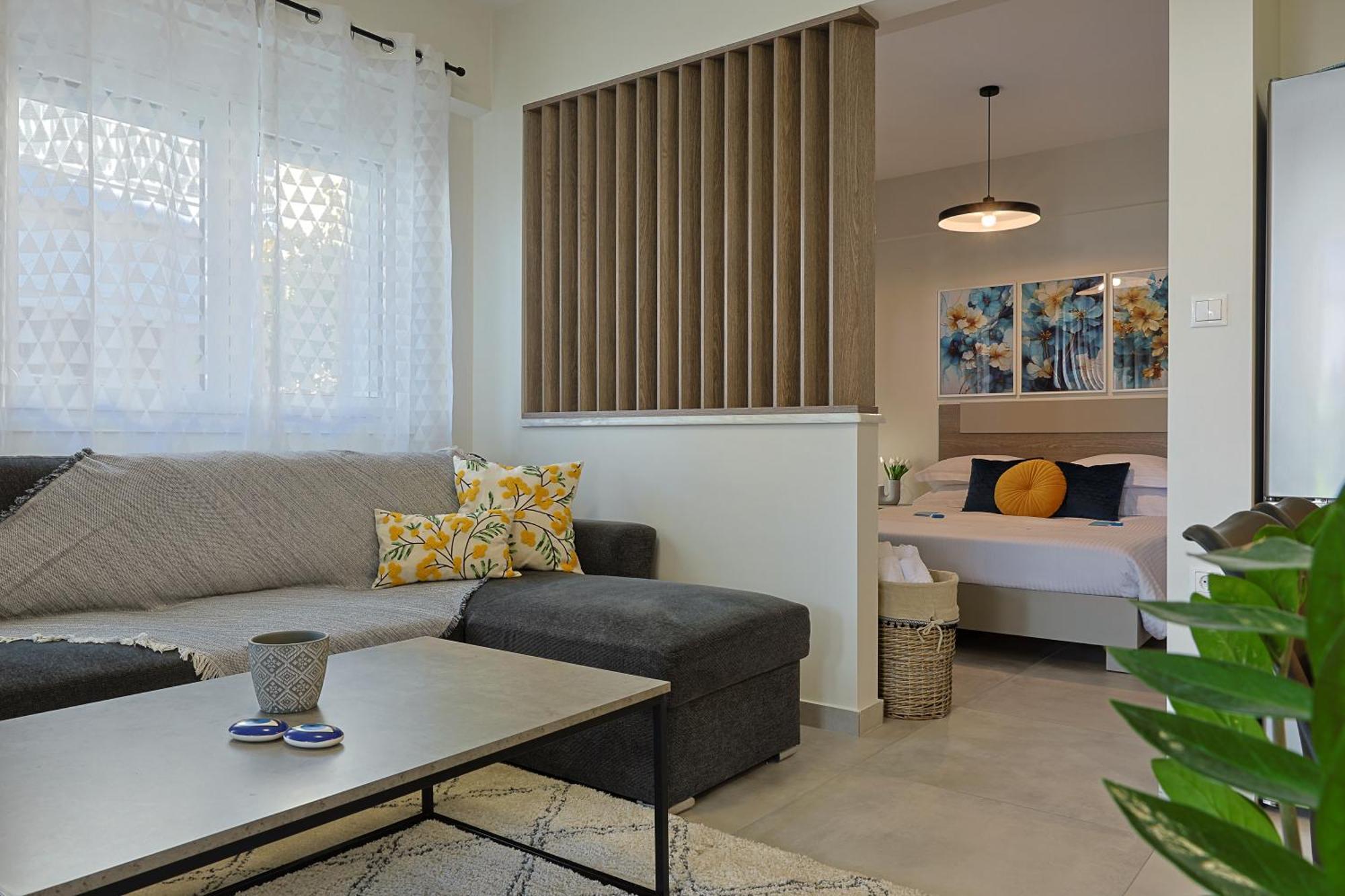 Ferienwohnung Zeta-Garden Oasis & Private Parking By Optimum Link Kateríni Exterior foto