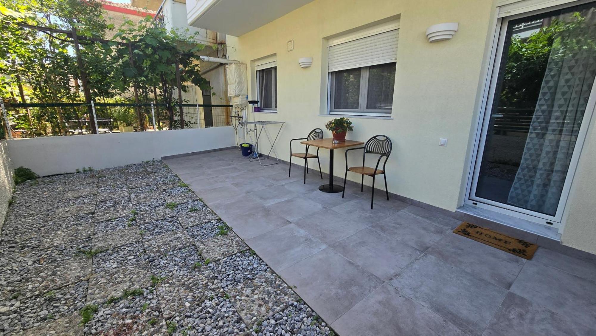 Ferienwohnung Zeta-Garden Oasis & Private Parking By Optimum Link Kateríni Exterior foto